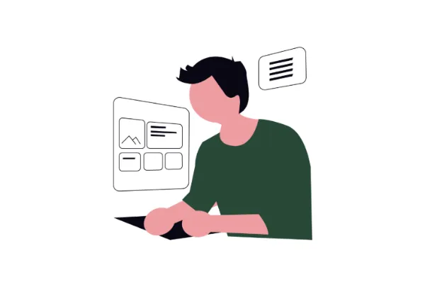 採用代行のイラスト